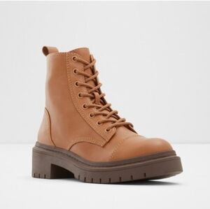 ALDO GOER VEGAN COMBAT BOOT SIZE 8
